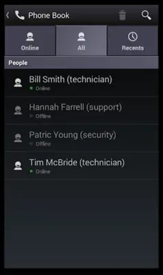 GroupTalk android App screenshot 9